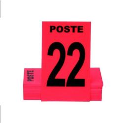 Jeu de 24 Cartes de poste Januel + 3 neutres - Rouge / Sous Blister
