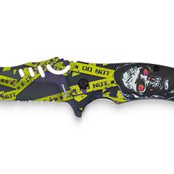 Couteau pliant Albainox ABS 3D T&ecirc;te mort