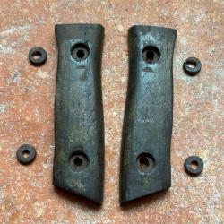 Paire de plaquette pour ba&iuml;onnette allemande 1871/84 - WW1