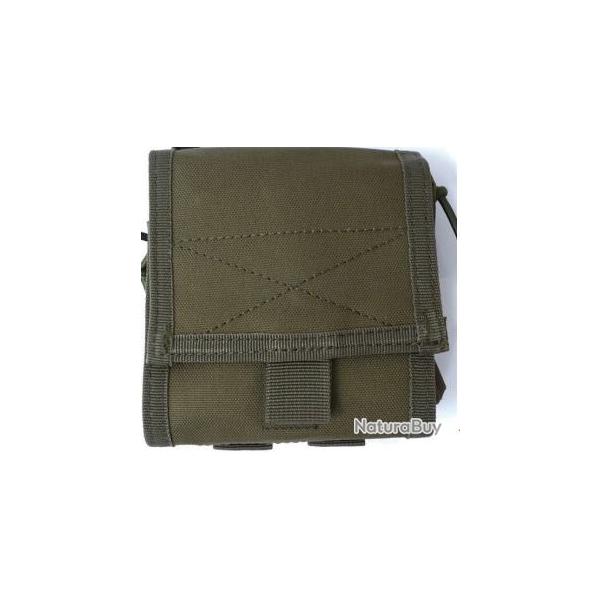 POCHE VIDE CHARGEUR VERT OLIVE - OPEX NEUF U VERT ARMEE