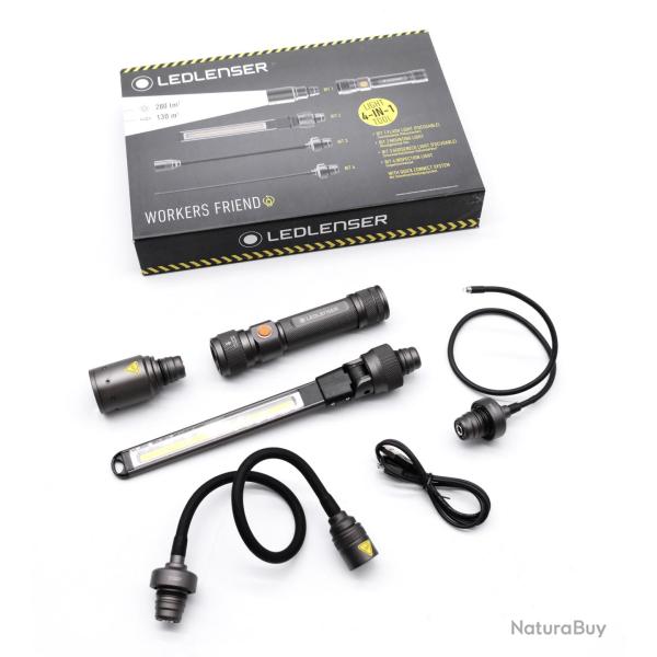 KIT LAMPE WORKER'S FRIENDS - LEDLENSER LA LAMPE ULTIME POUR LES EXIGEANTS