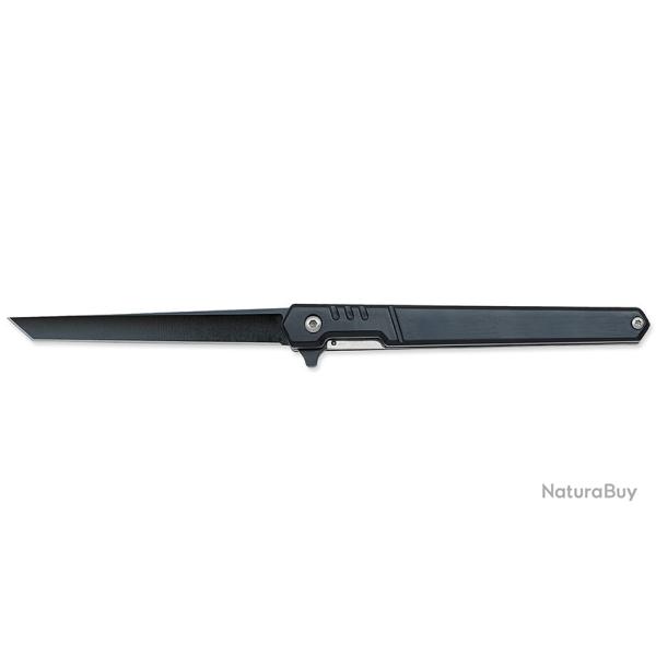 Couteau de poche Albainox lame tanto noire