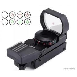 Vente flash !!!  Point rouge et vert de vis&eacute;e pour rail de 20 &agrave; 22 mm