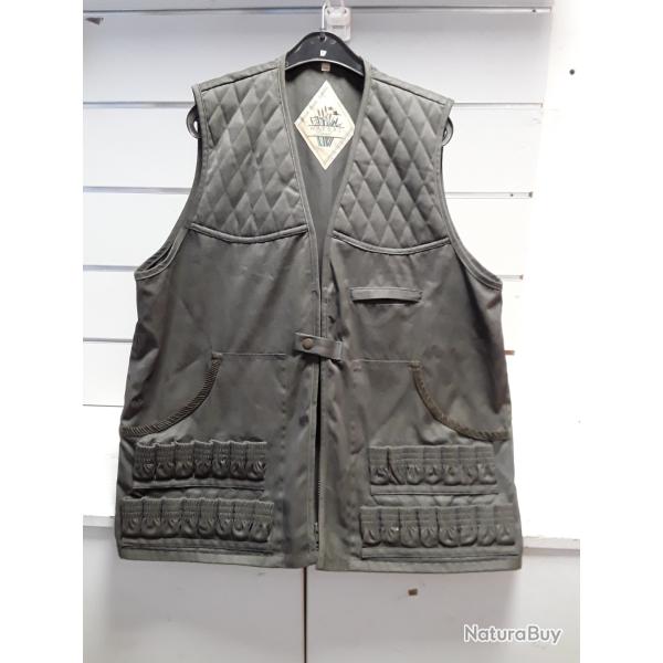Gilet de chasse Nature land kaki taille 44