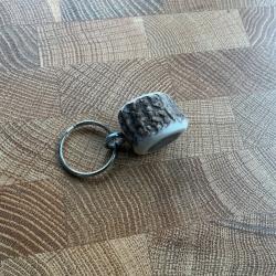 porte clef bois de cerf 4