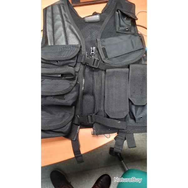 Gilet tactique multipoche