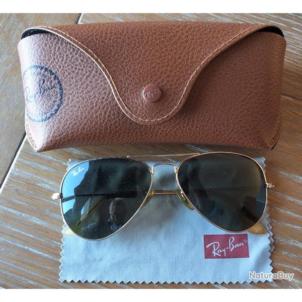 Lunettes solaires RAY BAN AVIATOR  Adultes en parfait �tat