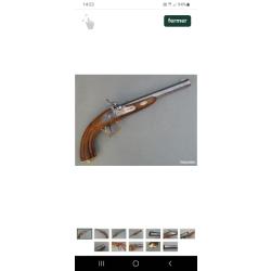 Pistolet de tir Bondini, canon match 11,43mm