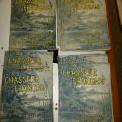 Lot de revues Chasseur Fran&ccedil;ais :1910-1914 (11 num&eacute;ros)