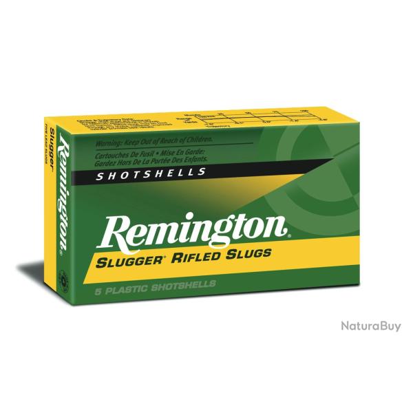 Cartouches Remington Slugger 12/70 S/Mag 28.5 Grammes