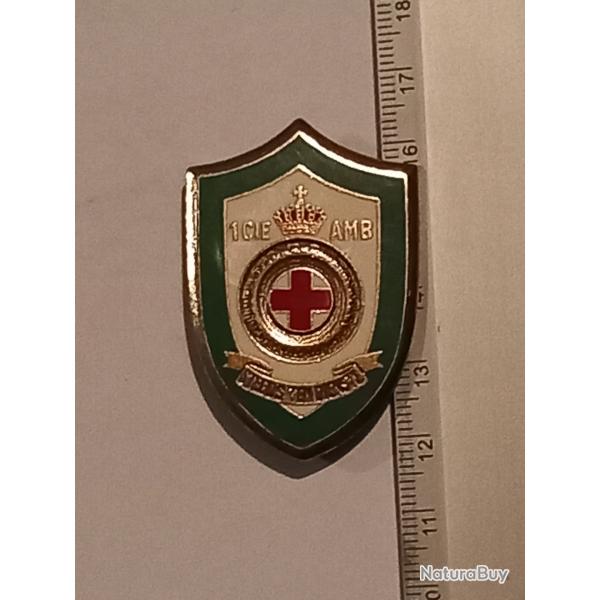 Insigne de la 1�re compagnie d'ambulances - arm�e belge