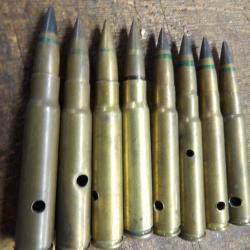 lot 5+3 mitrailleuse MG 34 42  SMK lspur &eacute;tanche tra&ccedil;ante neutralis&eacute;e perc&eacute;e percut&eacute;es