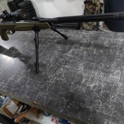 GAMO CARABINE A PLOMB 4.5MM  HPA MI JUNGLE + LUNETTE + BIPIED DESTOCKAGE