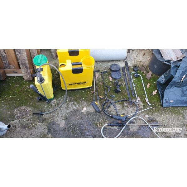 Cuve de pulv�risateur � dos Berthoud cosmos 18 pro et pi�ces