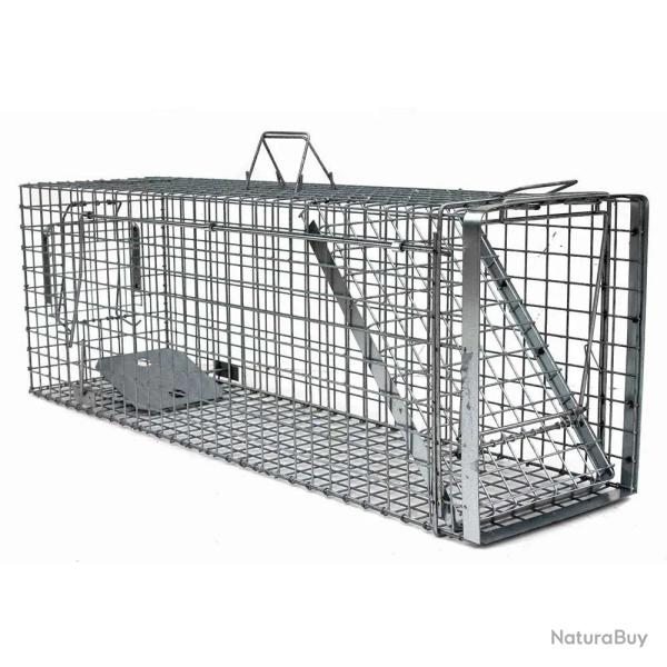 Cage-pi�ge Hardy 3 ressorts trappe 60� 80x26x30cm