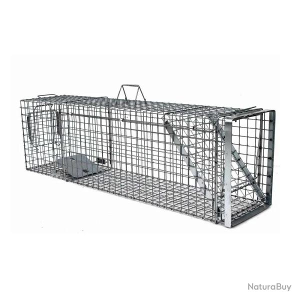 Cage-pi�ge Hardy 3 ressorts trappe 60� 120x34x42cm