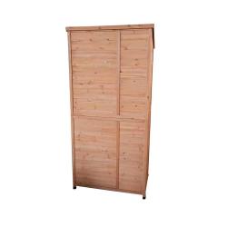 Abri de jardin bois Sambre 2 portes 85 x 52 x 174 cm