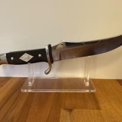 Rehwappen Solingen Original - Buffalo Skinner - Rostfrei - Super Hollow Ground (fleur de lys)