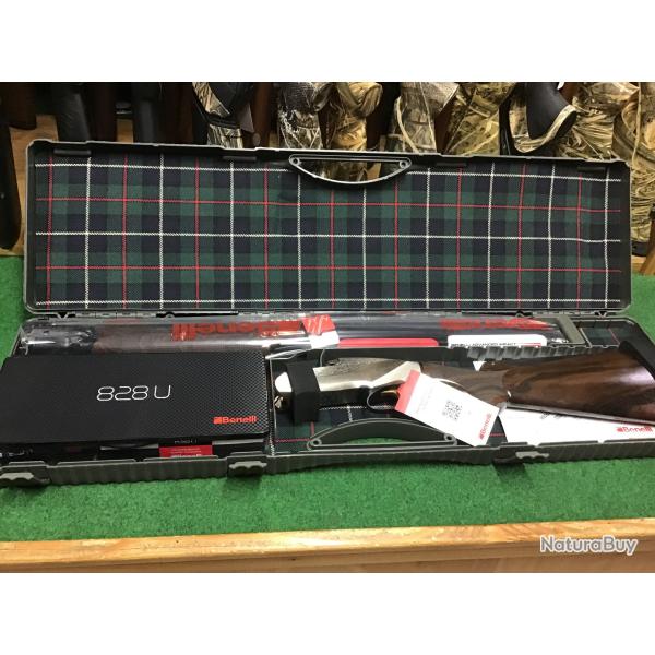 Benelli 828 S Silver Advance Impact Cal 20/76 en STOCK
