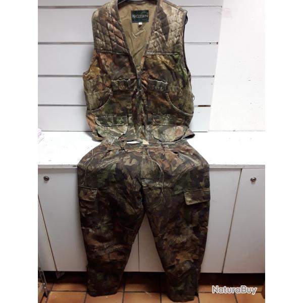 Ensemble gilet + pantalons percussion advantage timber taille L