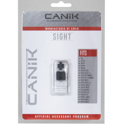 Kit Canik Hausse + Guidon TP9 SF/Elite/SFX/Mete Tactique Point Blanc