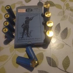 Bo&icirc;te de cartouches a broche Cal 12 xxl