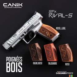 Poign&eacute;e Canik Bois Rival-s Noyer