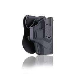 Holster en polym&egrave;re avec bouton lat&egrave;ral pour Taurus PT809C - Cytac