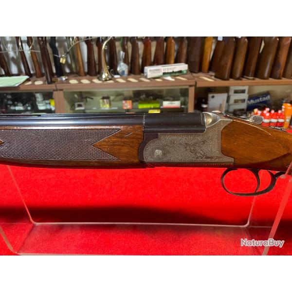 SUPERPOS� : FABARM, MOD�LE : SPA, CAL : 12/70, BON ETAT, MONO D�TENTE S�LECTIVE, EXTRACTEUR, 71 cm.