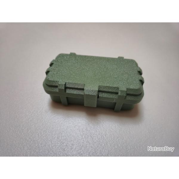 Boite pour 50 munitions .22lr (couleur OD Green)