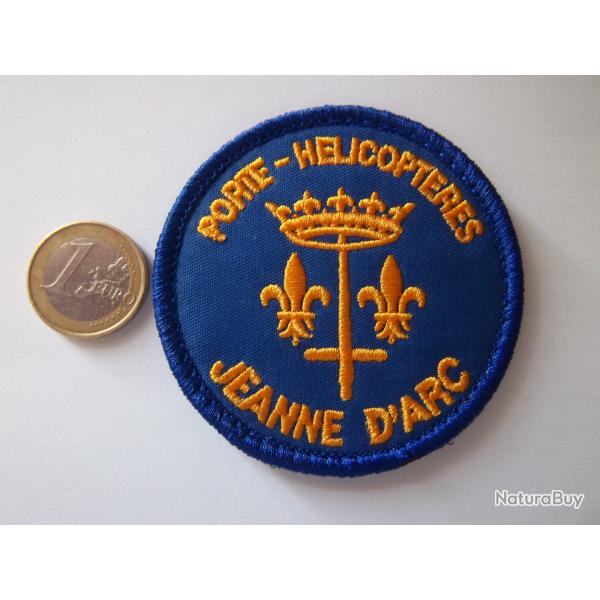 �cusson militaire porte h�licopt�re Jeanne d'arc insigne collection