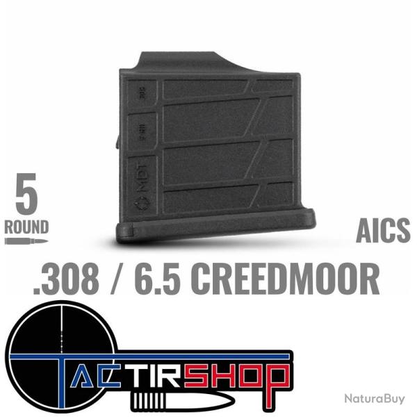 Chargeur MDT AICS polym�re 308/6.5 Creedmoor 5 coups