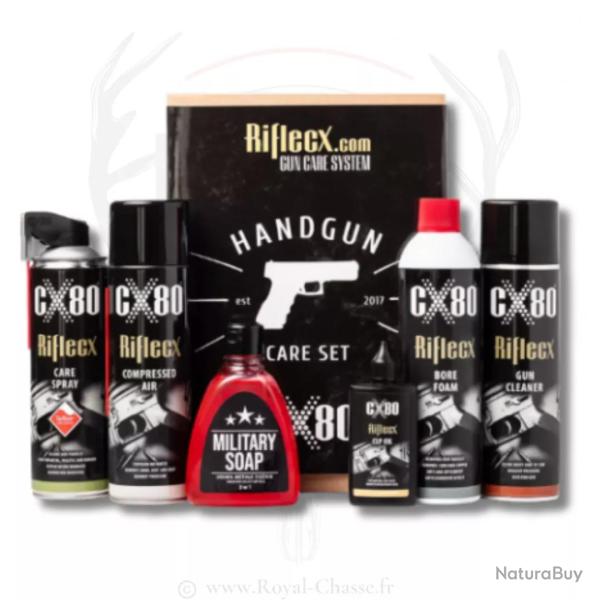 Kit de nettoyage Armes de poing "HANDGUN" RIFLECX