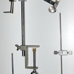 ETAU ROTATIF POUR MONTAGE DE MOUCHE ARTIFICIELLE + LOT DE 12 OUTILS
