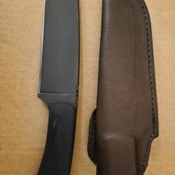 Couteau Winkler Knives Lost Lake - Black Laminate - Acier 80CRV2