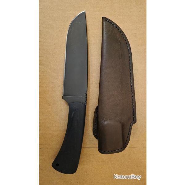 Couteau Winkler Knives Lost Lake - Black Laminate - Acier 80CRV2
