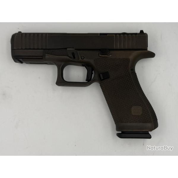 Glock 45 Gen 6 OR CUSTOM APOCALYPSE BRONZE Cal 9�19 + Casquette Glock Offerte