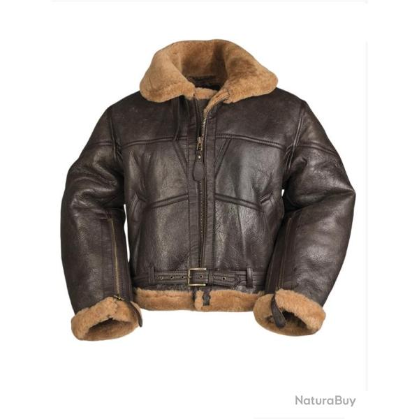 Blouson Cuir Aviateur Bombardier Britannique