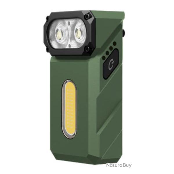 Lampe Klarus rechargeable E8 - 1000 lumens - Vert