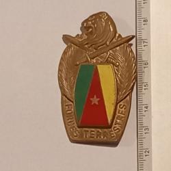 Insigne g&eacute;n&eacute;ral des forces terrestres camerounaises