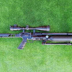 PACK-2 Carabine PCP SNOWPEAK AP900B Cal. 4,5 mm 19,9 J. Bouteille aluminium + Valve Puissance