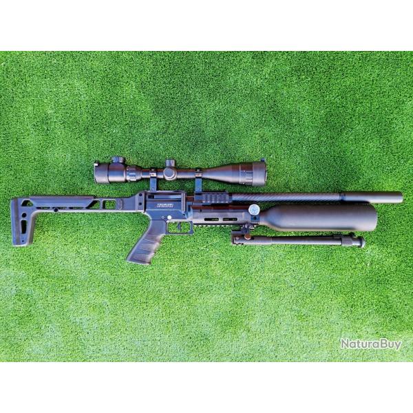 PACK-2 Carabine PCP SNOWPEAK AP900B Cal. 4,5 mm 19,9 J. Bouteille aluminium + Valve Puissance