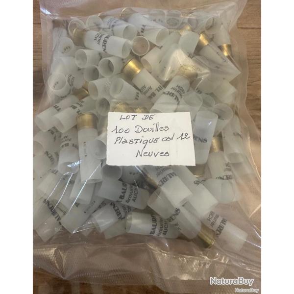 Lot de 100 douilles plastiques