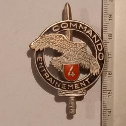 Insigne du centre d'entrainement commando n&deg;4 - Andor - Vieux-Brisach