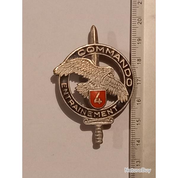 Insigne du centre d'entrainement commando n�4 - Andor - Vieux-Brisach