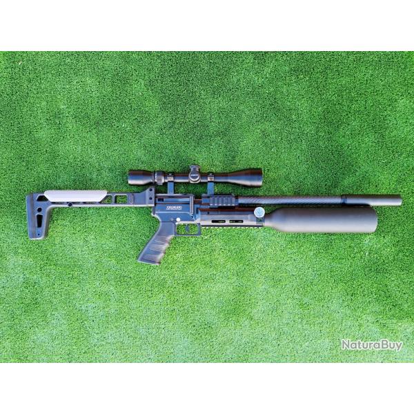 PACK-3 Carabine PCP SNOWPEAK AP900B CAMEL Cal. 6,35 mm 19,9 J. Bouteille alum. + Valve Puissance