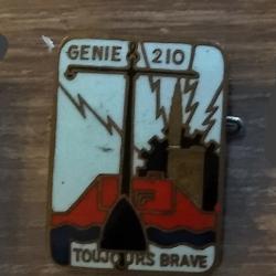 tr&egrave;s rare insigne 210 genie