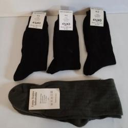 Lot 4 paires de chaussettes en laine