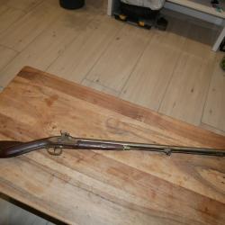 Fusil &agrave; percussion St&eacute;phanois petit mod&egrave;le pour Dame avec garnitures en maillechort