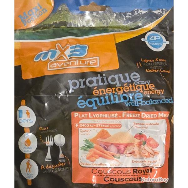 Plat lyophilis� Couscous